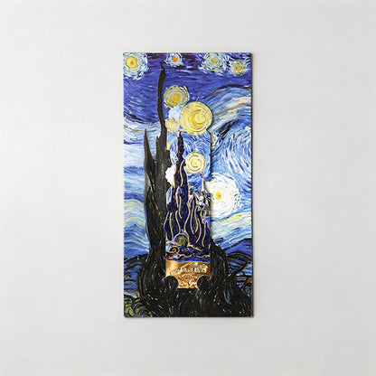 5 Random Retro Oil Painting Floral Metal Paper Clips Sets