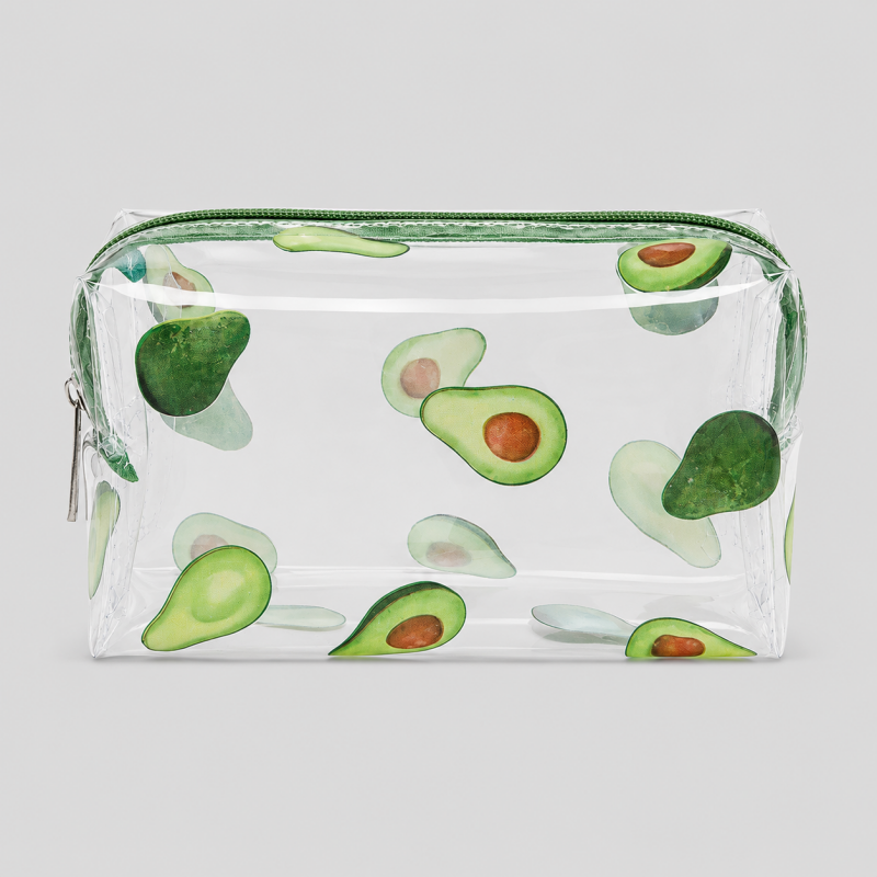 Pattern Clear Cosmetic Storage Bag