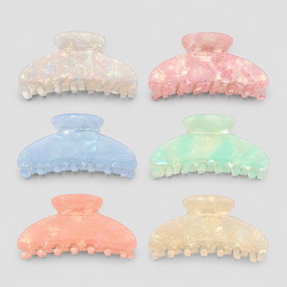 Glitter Jelly Claw Clip