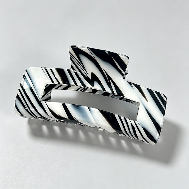 Candy Color Square Shark Hair Claw Clip