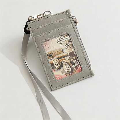 Faux With Card Holder