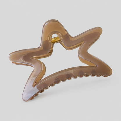 Jelly Star Claw Clip