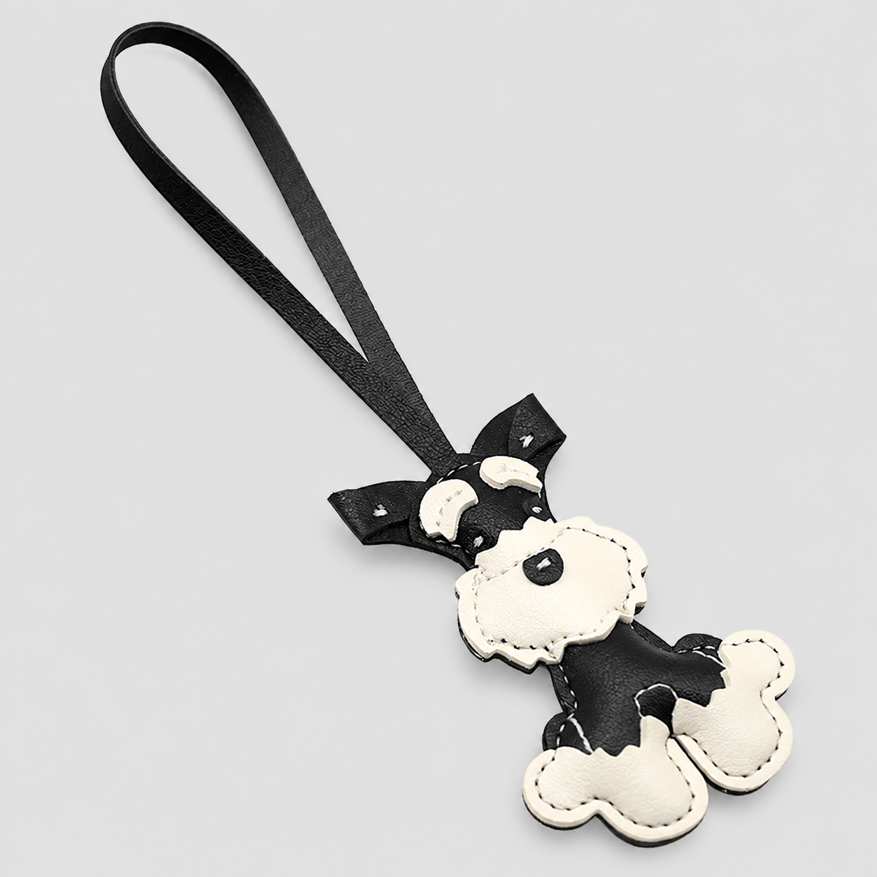 Lovely Schnauzer PU Leather Ba - Shopdayla Wholesale - #9298