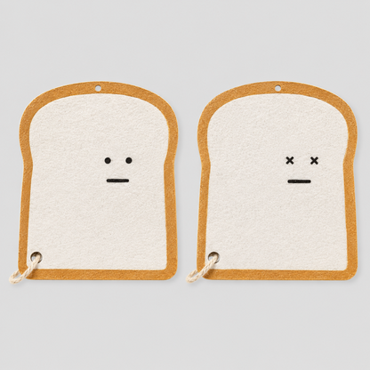 Toast Sponge Cloth