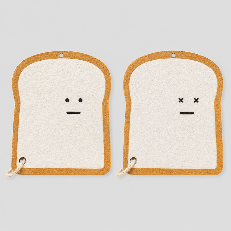 Toast Sponge Cloth