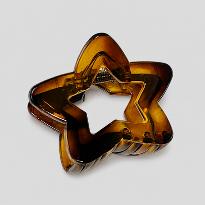 Cutout Star Claw Clip