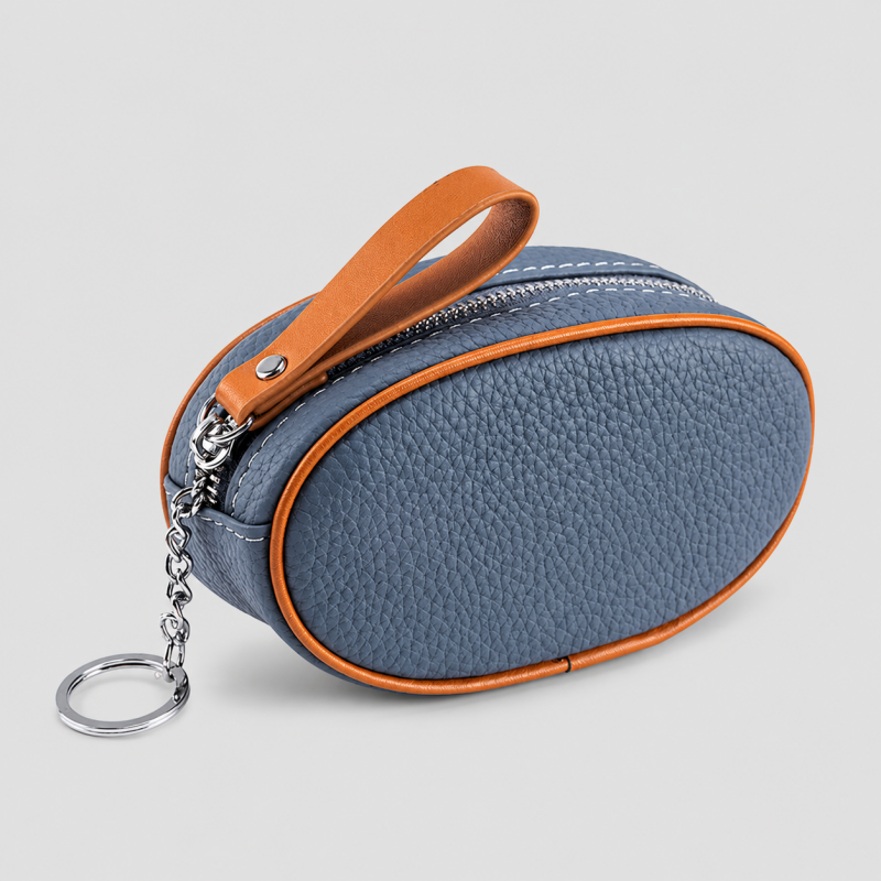 Oval Cord Coin Pouch