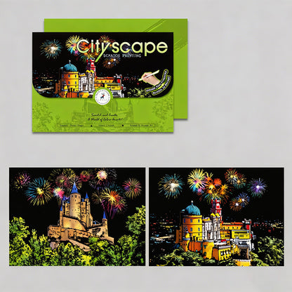 City Scenery Memo Cards