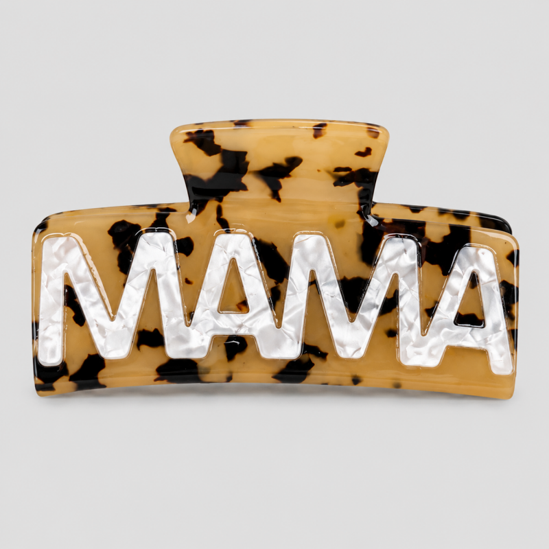 Hollow Letter Shark Jaw Hair Grab Clip