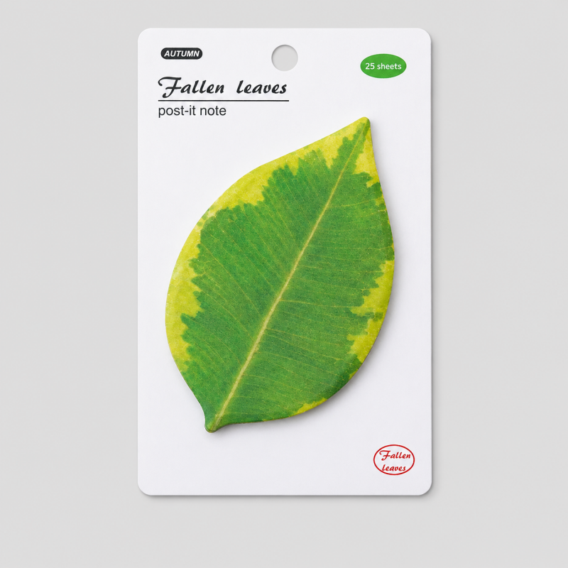Leaf Shape Planner Sticky Notes
