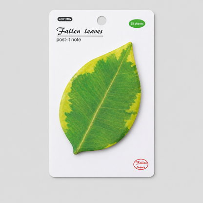 Leaf Shape Planner Sticky Notes