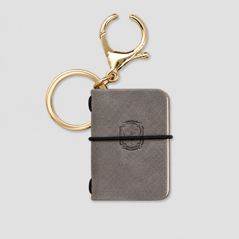 Bean Pocket Notebook Keychain