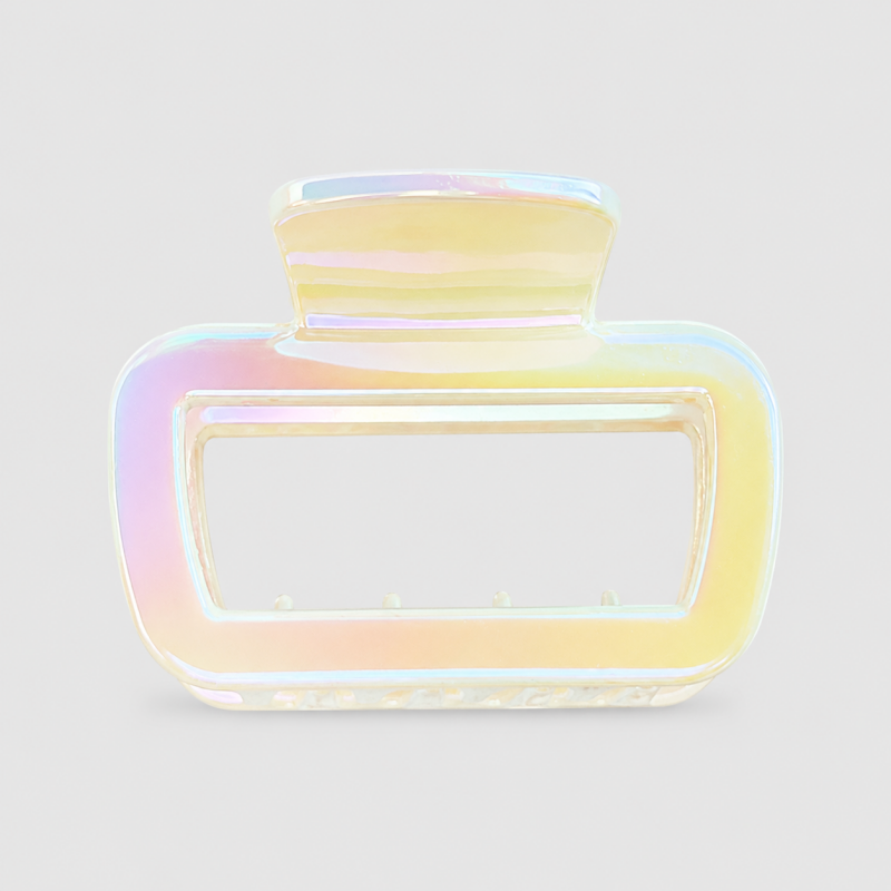 Iridescent Hollow Hair Claw Clip