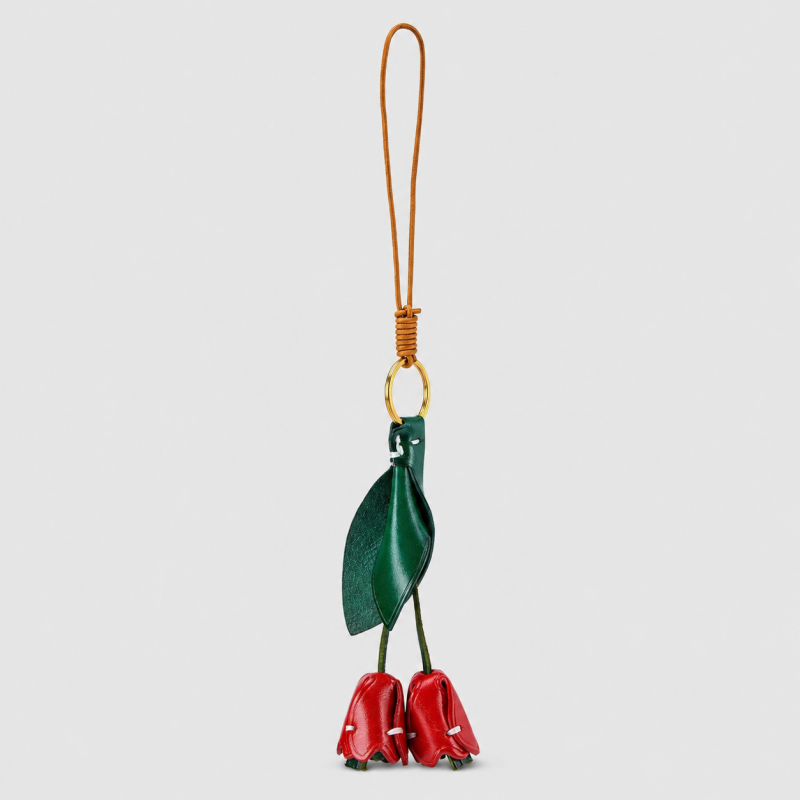 Flower Tassel Bag Charm
