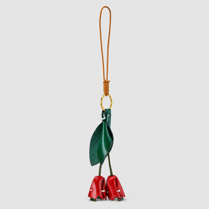 Flower Tassel Bag Charm