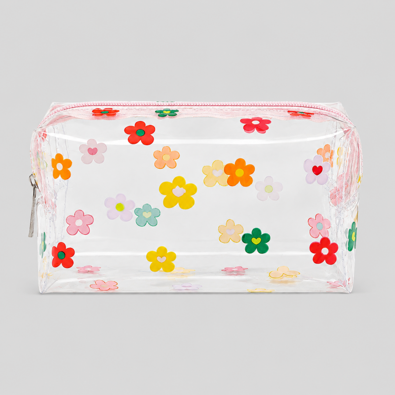 Pattern Clear Cosmetic Storage Bag