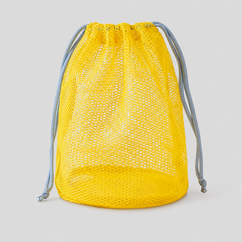Mesh Drawstring Storage Pouch