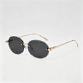 Rimless Cut-Lens Sunglasses - Shopdayla Wholesale - #1058