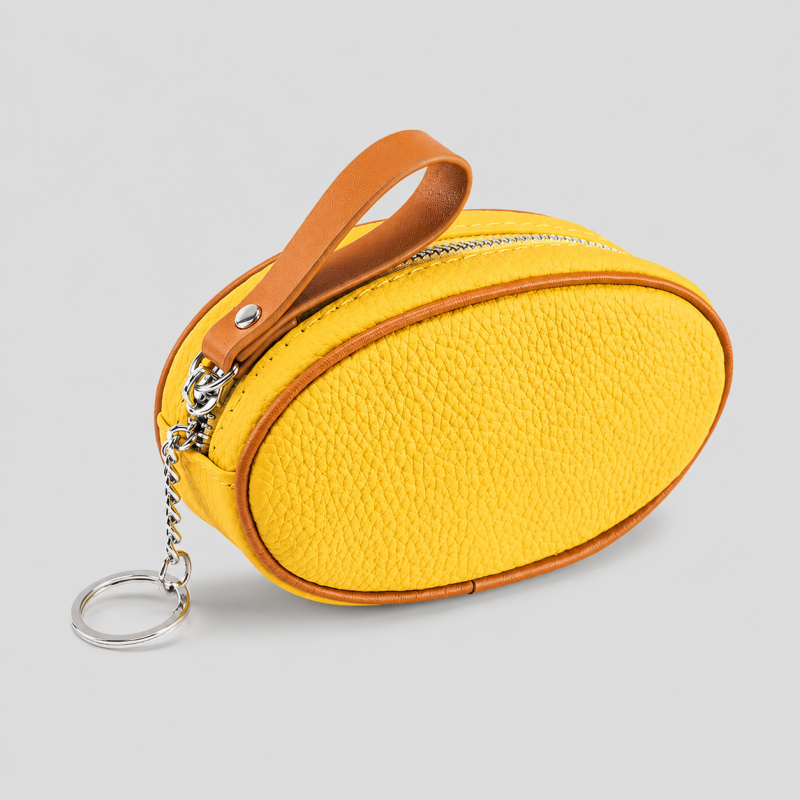 Oval Cord Coin Pouch