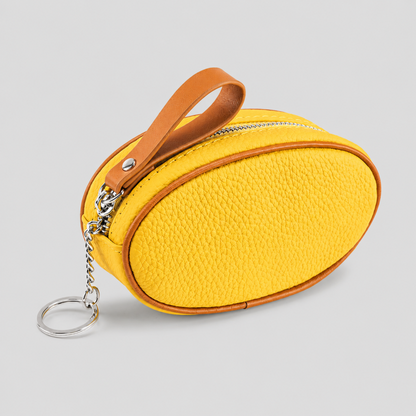 Oval Cord Coin Pouch