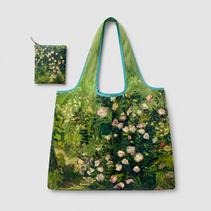 Foldable Printed Reusable Shopping Tote Bag