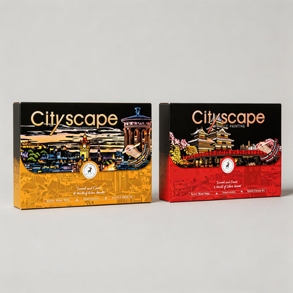 City Scenery Memo Cards