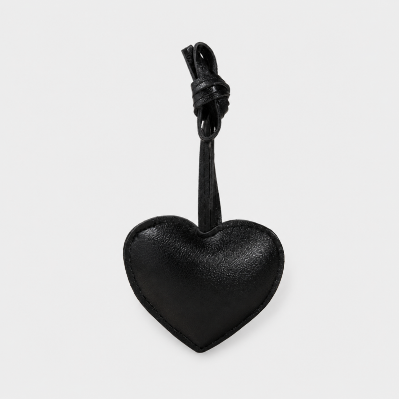 Fresh 3D Heart Bag Charm