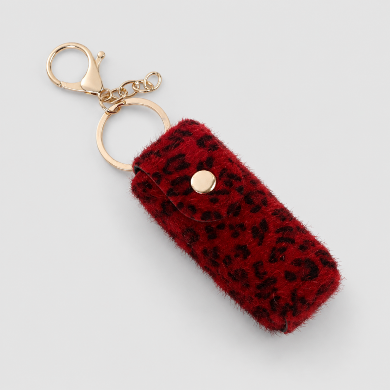 Portable Lip Balm Holder Keychain