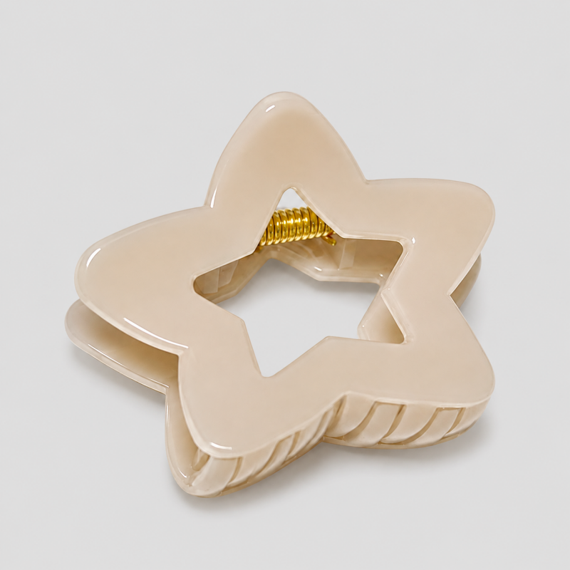 Cutout Star Claw Clip