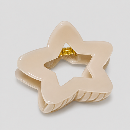 Cutout Star Claw Clip