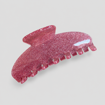 Glitter Marbled 7-Tooth Large Shark Hair Claw Clip