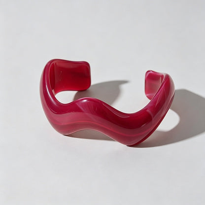 Wavy Shark Hair Claw Clip