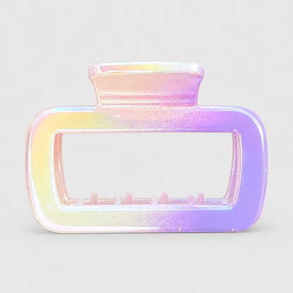Iridescent Hollow Hair Claw Clip