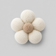 Cream Flower / One Size