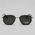 Double Bridge Polarized Square Driving Sunglasses
