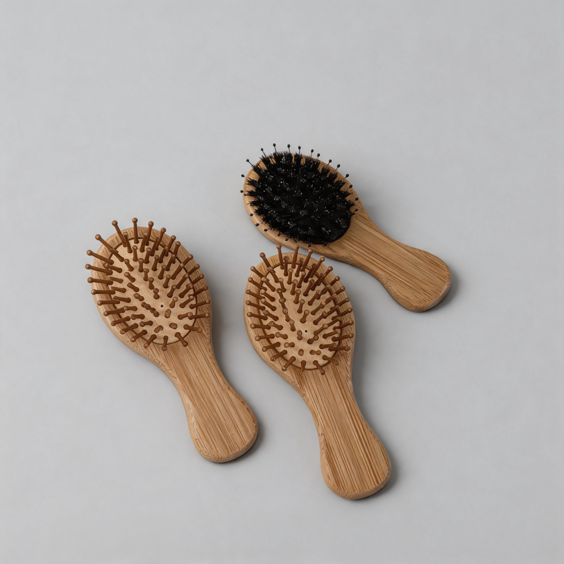 Multi-purpose Nan Bamboo Ultra-Portable Personal Care Comb
