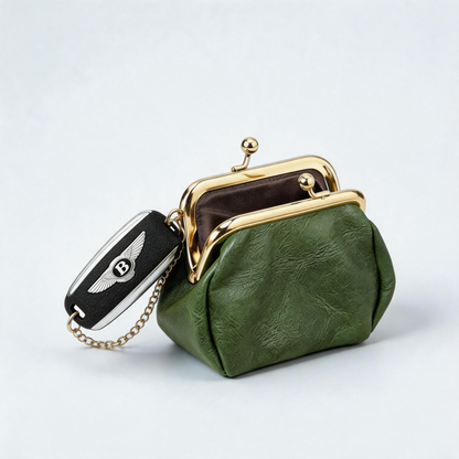 Kiss Lock Cosmetic Mini Pouch