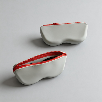 Silicone Matte Eyeglass Case Pouch