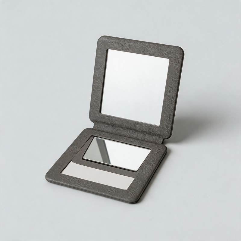 Minimalist Slim Folding Compact Mirror