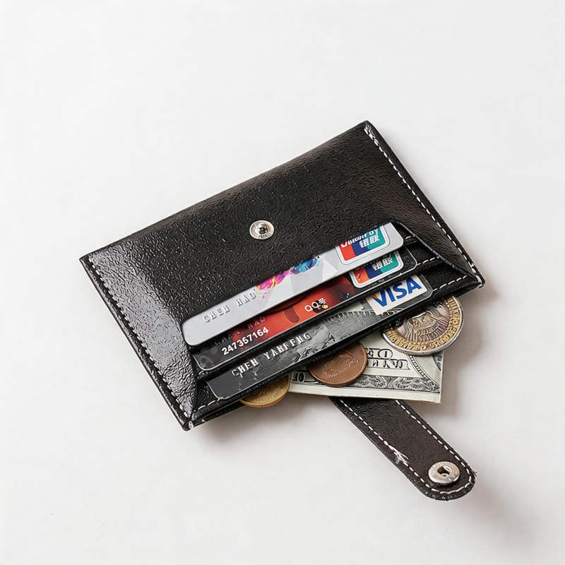 Solid Color Small Wallet