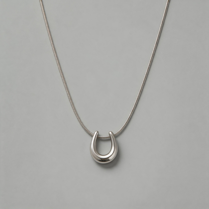 Stone Geometric Necklace