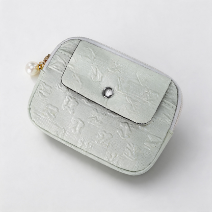 Pastel Snap Card Pouch