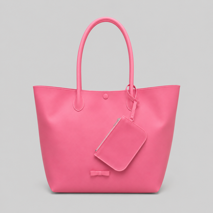 Pastel Clear Shopper Tote Bag
