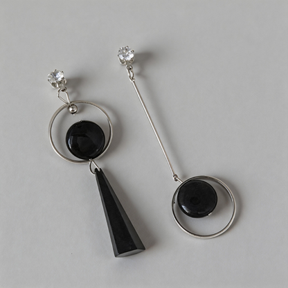 Stone Long Earrings
