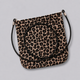 Black Grey Leopard / One Size