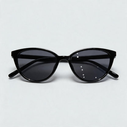 Retro Cat Eye Slim Sunglasses