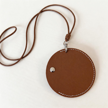 Faux PU Sunglasses Holder Necklace