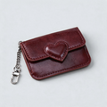 Heart Snap Card Pouch