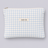 Light Blue Grid / One Size