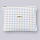 Light Blue Grid / One Size